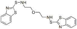 CAS#: 19224-23-8, N-[2-[2-(Benzothiazol-2-Ylsulfanylamino)Ethoxy]Ethyl]Benzothiazole-2-Sulfenamide