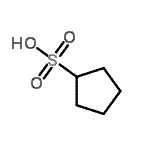 CAS 登录号：19247-73-5， 环戊烷磺酸