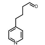 CAS 登录号：192643-84-8， 4-(4-吡啶基)丁醛