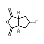 CAS 登录号：193281-44-6， (3aR,6aS)-5-氟四氢-1H-环戊二烯并[c]呋喃-1,3(3aH)-二酮