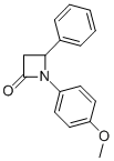 CAS#: 19340-68-2, 1-(4-Methoxyphenyl)-4-Phenylazetidin-2-One