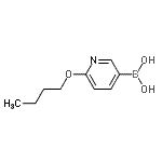 CAS 登录号：193400-34-9， (6-丁氧基-3-吡啶基)硼酸