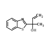 CAS 登录号：193482-37-0， 2-(1,3-苯并噻唑-2-基)-3-丁烯-2-醇