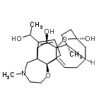 CAS 登录号：19457-37-5， (1R,5R,6S,9S,12R)-22-(1-羟基乙基)-6,16-二甲基-10,19-二氧杂-16-氮杂六环[12.5.3.1<sup>5,9</sup>.0<sup>1,14</sup>.0<sup>2,11</sup>.0<sup>6,11</sup>]二十三碳-2,21-二烯-9,12-二醇