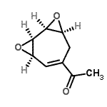CAS 登录号：194657-10-8， 1-[(1S,2R,4R,8S)-3,9-二氧杂三环[6.1.0.0<sup>2,4</sup>]壬-5-烯-6-基]乙酮
