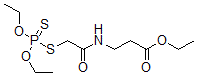 CAS 登录号：19476-81-4， N-[[(二乙氧基硫代膦酰)硫代]乙酰基]-beta-丙氨酸乙酯