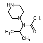CAS 登录号：195311-15-0， N-异丙基-N-(1-哌嗪基)乙酰胺