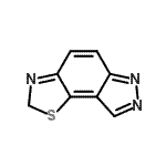 CAS 登录号：19546-91-9， 2H-[1,3]噻唑并[5,4-e]吲唑
