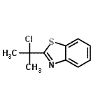 CAS 登录号：195512-81-3， 2-(2-氯-2-丙基)-1,3-苯并噻唑