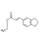 CAS 登录号：196597-65-6， 乙基(2E)-3-(2,3-二氢-1-苯并呋喃-5-基)丙烯酸酯