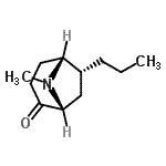 CAS#: 197588-52-6, (1R,5R,6R)-8-Methyl-6-Propyl-8-Azabicyclo[3.2.1]Octan-2-One