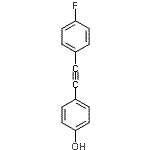 CAS#: 197770-48-2, 4-[(4-Fluorophenyl)Ethynyl]Phenol