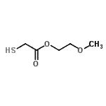 CAS 登录号：19788-48-8， 2-甲氧基乙基硫基乙酸酯