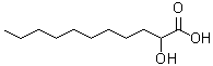 CAS 登录号：19790-86-4， 2-羟基十一烷酸