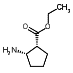 CAS # 197916-36-2, Ethyl (1R,2S)-2-Aminocyclopentanecarboxylate