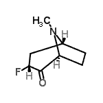 CAS 登录号：198208-51-4， (1R,3R,5S)-3-氟-8-甲基-8-氮杂双环[3.2.1]辛烷-4-酮