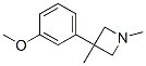 CAS 登录号：19832-26-9， 1,3-二甲基-3-(M-甲氧基苯基)吖丁啶