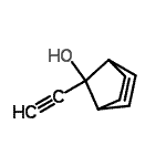 CAS 登录号：198417-99-1， 7-乙炔基双环[2.2.1]庚-2-烯-7-醇