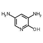 CAS 登录号：198469-92-0， 3,5-二氨基-2-吡啶醇