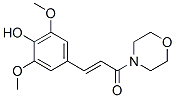 CAS#: 19856-69-0, (E)-3-(4-Hydroxy-3,5-Dimethoxy-Phenyl)-1-Morpholin-4-Yl-Prop-2-En-1-One
