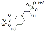 CAS 登录号:19872-09-4, 2-(2,3-二-硫基丙基-(2-磺酸乙基)氨基)乙烷磺酸二钠盐