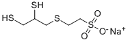 CAS 登录号:19872-38-9, 2-((2,3-二巯基丙基)硫代)-乙烷磺酸钠盐