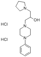 CAS 登录号:198767-56-5, 1-(4-苯基哌嗪-1-基)-3-吡咯烷-1-基丙-2-醇二盐酸盐
