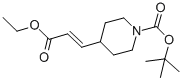 CAS 登录号：198895-61-3， N-叔丁氧羰基-(2-乙氧羰基-乙烯基)-哌啶)