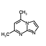 CAS 登录号：1990-93-8， 5,7-二甲基咪唑并[1,2-a]嘧啶