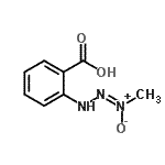 CAS 登录号：199331-58-3， 2-[(2Z)-3-甲基-3-氧代-3lambda<sup>5</sup>-2-三氮烯-1-基]苯甲酸