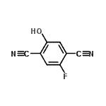 CAS 登录号：199529-12-9， 2-氟-5-羟基对苯二甲腈