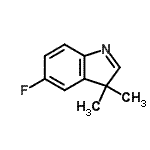 CAS 登录号：200061-84-3， 5-氟-3,3-二甲基-3H-吲哚