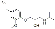 CAS#: 20041-39-8, 1-(2-methoxy-4-prop-2-enyl-phenoxy)-3-(propan-2-ylamino)propan-2-ol