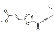 CAS 登录号：20079-30-5， (E)-3-[5-[(Z)-1-氧代-4-庚烯-2-炔基]呋喃-2-基]丙烯酸甲酯