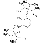 CAS 登录号:201053-37-4, 2,6-脱水-5-脱氧-1,4-二-O-(三异丙基硅烷基)-D-阿拉伯糖-己-5-烯糖