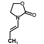 CAS#: 201792-65-6, 3-[(1E)-1-Propen-1-Yl]-1,3-Oxazolidin-2-One