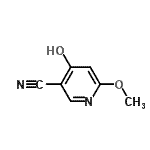 CAS#: 202186-20-7, 4-Hydroxy-6-Methoxynicotinonitrile