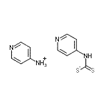 CAS 登录号：20232-79-5， 4-吡啶铵4-吡啶基二硫代氨基甲酸酯