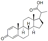 CAS 登录号:20248-18-4, 20-羧基-1,4-孕甾二烯-3-酮