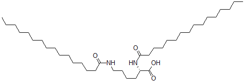 CAS 登录号:20257-67-4, N(2),N(6)-二棕榈酰赖氨酸