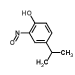 CAS 登录号：202754-57-2， 4-异丙基-2-亚硝基苯酚