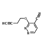 CAS 登录号：202926-96-3， 3-(3-丁炔-1-基氧基)-4-哒嗪甲腈