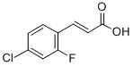 CAS 登录号：202982-65-8， 4-氯-2-氟肉桂酸