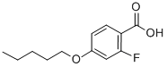 CAS 登录号：203067-01-0， 2-氟-4-(戊氧基)-苯甲酸