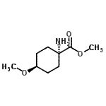 CAS 登录号：203314-45-8， 甲基反式-1-氨基-4-甲氧基环己甲酸酯