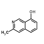 CAS 登录号：20335-65-3， 3-甲基-8-异喹啉醇