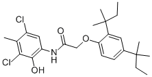 CAS#: 20364-09-4, 2-[2,4-Bis(2-Methylbutan-2-Yl)Phenoxy]-N-(3,5-Dichloro-2-Hydroxy-4-Methylphenyl)Acetamide