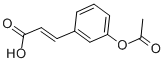 CAS#: 20375-42-2, 3-[3-(Acetyloxy)Phenyl]-2-Propenoic Acid