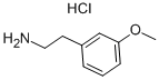 CAS 登录号：2039-54-5， 2-(3-甲氧基苯基)乙胺盐酸盐
