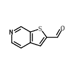 CAS 登录号：203922-18-3， 噻吩并[2,3-c]吡啶-2-甲醛